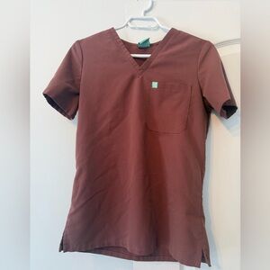 Haut/top Garde-Malade marron XS